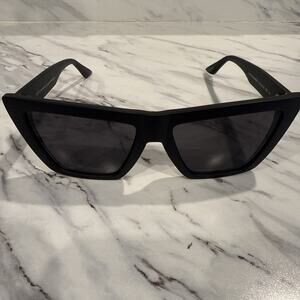 Diff Eyewear Winona Matte Black Sunglasses 55 26 145